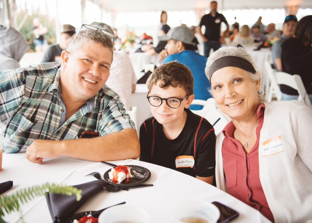 Family enjoys day together at Cerrowire’s 100-Year Anniversary Celebration in Indiana.