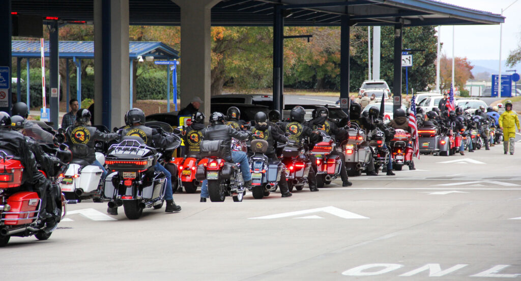 motorcycle parade