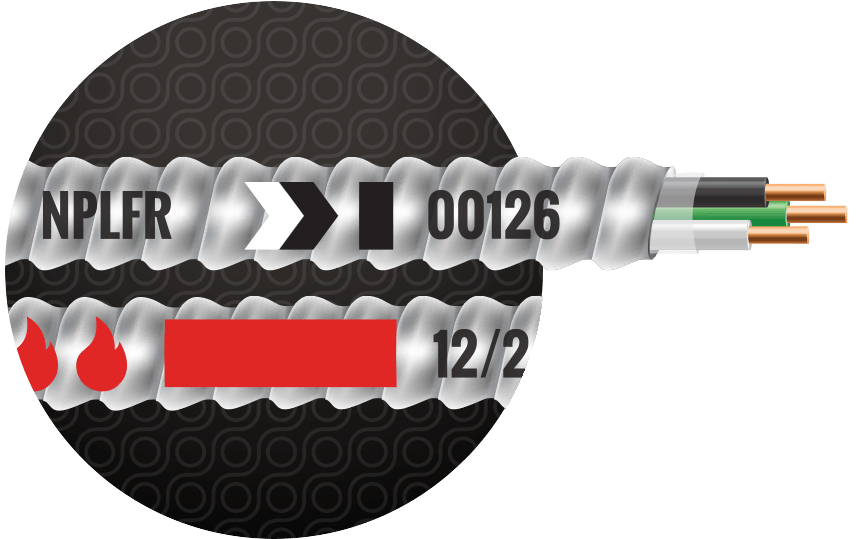 Fire Alarm/NPLFR  MC Cable