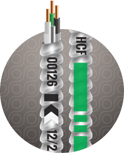 Healthcare MC Cable, armor cable